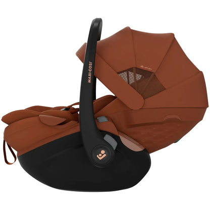 Maxi Cosi Pebble Slide Pro Car Seat and Base - Copper Terra