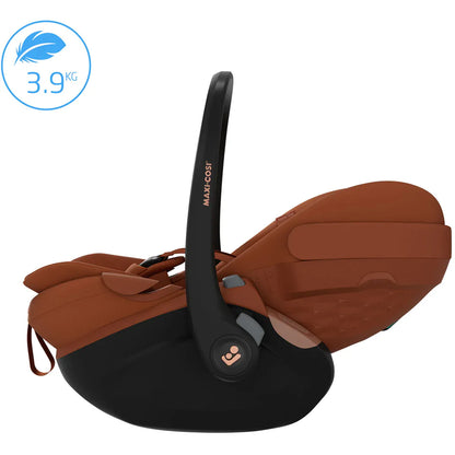 Maxi Cosi Pebble Slide Pro Car Seat and Base - Copper Terra