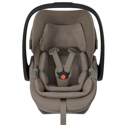 Maxi Cosi Pebble Slide Pro Car Seat and Base - Oak Truffle