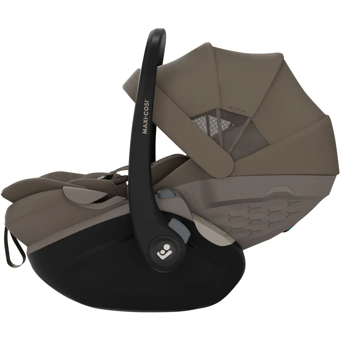 Maxi Cosi Pebble Slide Pro Car Seat and Base - Oak Truffle
