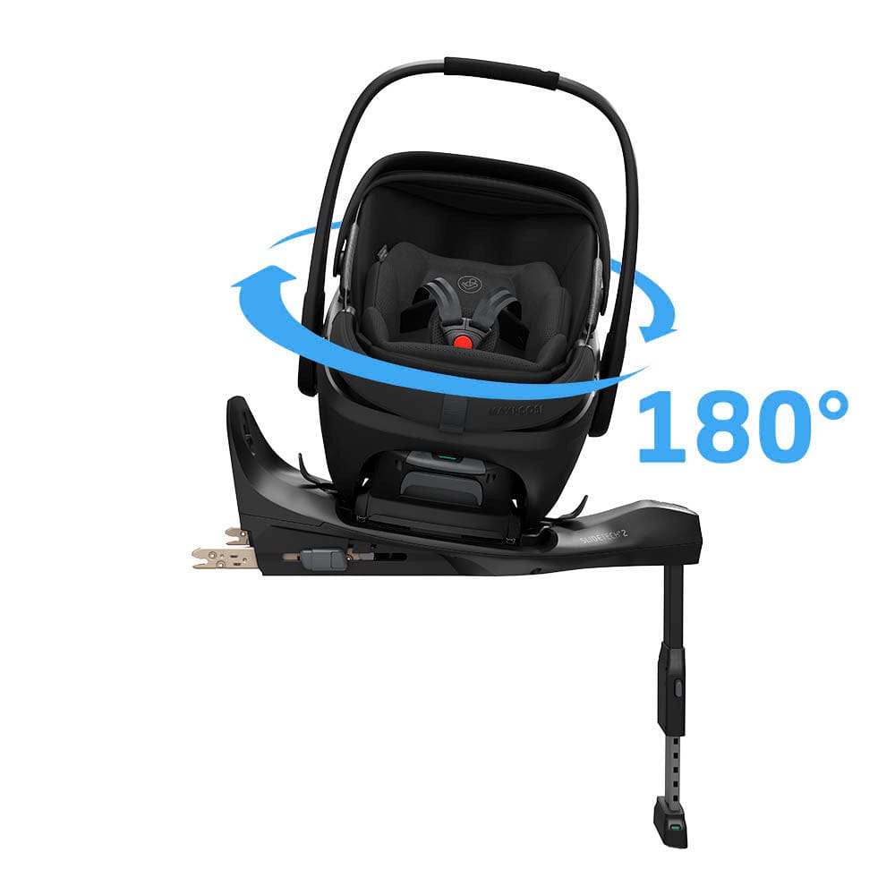 Maxi Cosi Fame (10 Piece) Ultimate Family Travel System -  Black Onyx