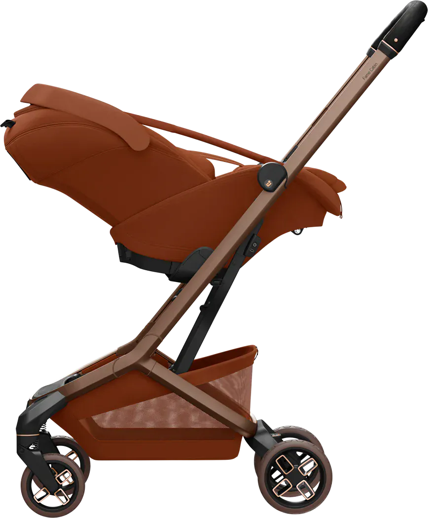 Maxi Cosi Fame (10 Piece) Ultimate Family Travel System - Copper Terra