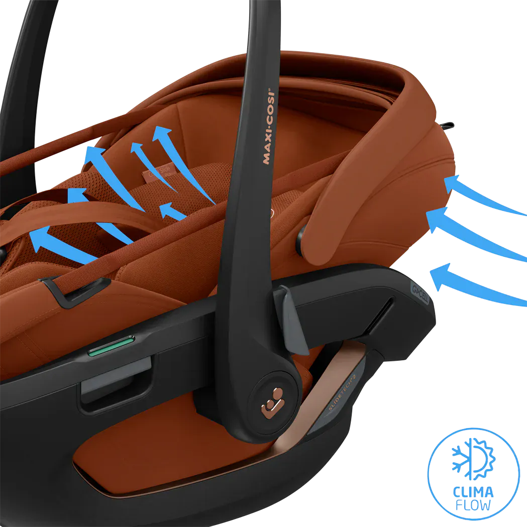 Maxi Cosi Fame (10 Piece) Ultimate Family Travel System - Copper Terra