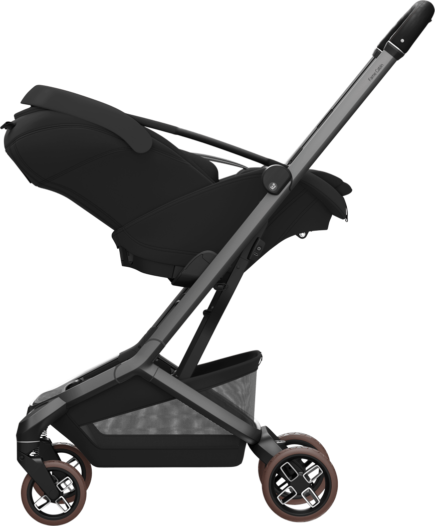 Maxi Cosi Fame (10 Piece) Ultimate Family Travel System -  Black Onyx