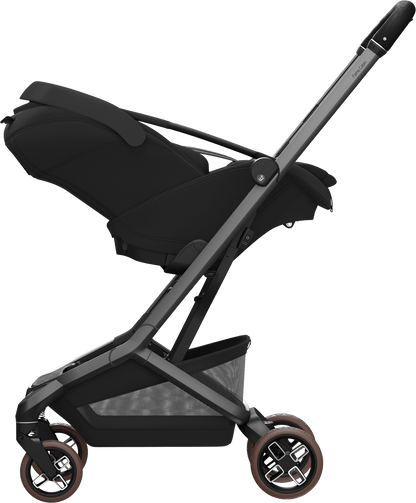 Maxi Cosi Fame (10 Piece) Ultimate Family Travel System -  Black Onyx