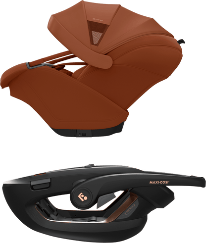 Maxi Cosi Fame (10 Piece) Ultimate Family Travel System - Copper Terra