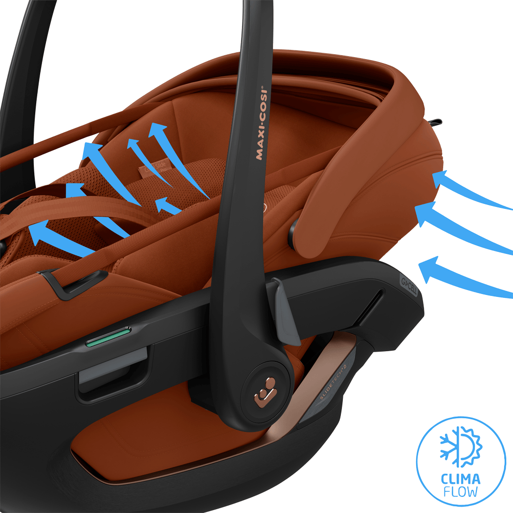 Maxi Cosi Fame (10 Piece) Ultimate Family Travel System - Copper Terra