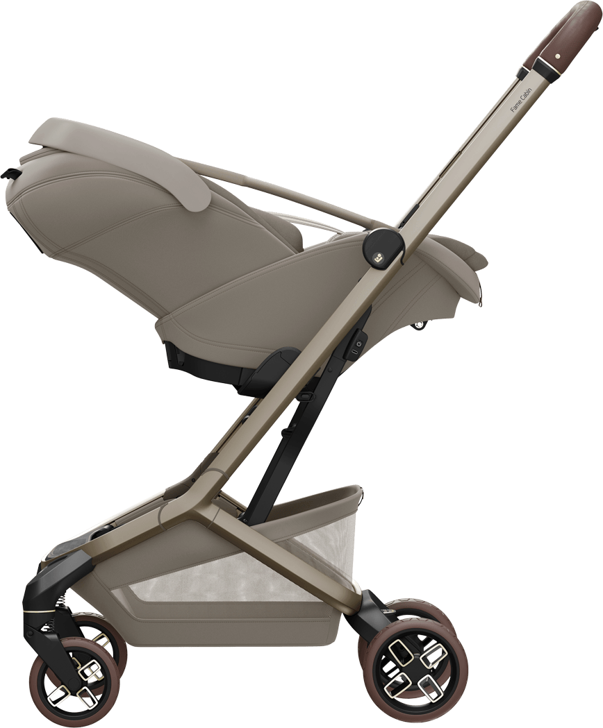Maxi Cosi Fame (10 Piece) Ultimate Family Travel System - Sapphire Sand