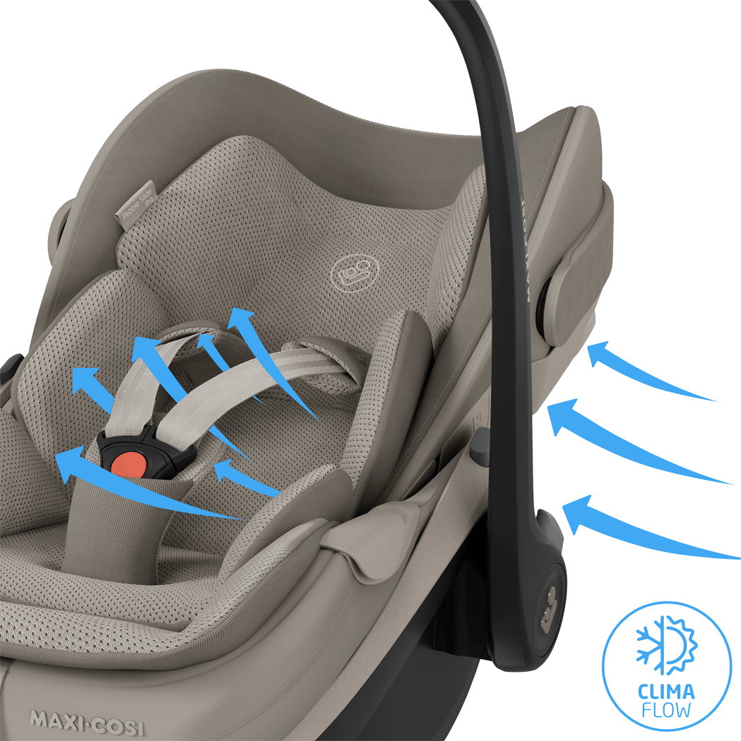 Maxi Cosi Fame (10 Piece) Premium Family Travel System - Sapphire Sand