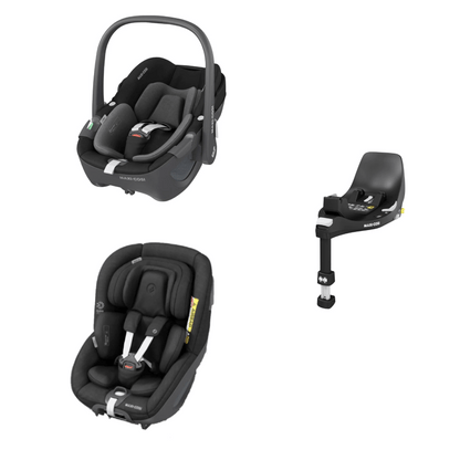Maxi Cosi 360 Family Bundle - Black