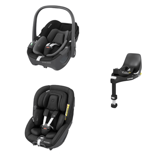 Maxi Cosi 360 Family Bundle - Black