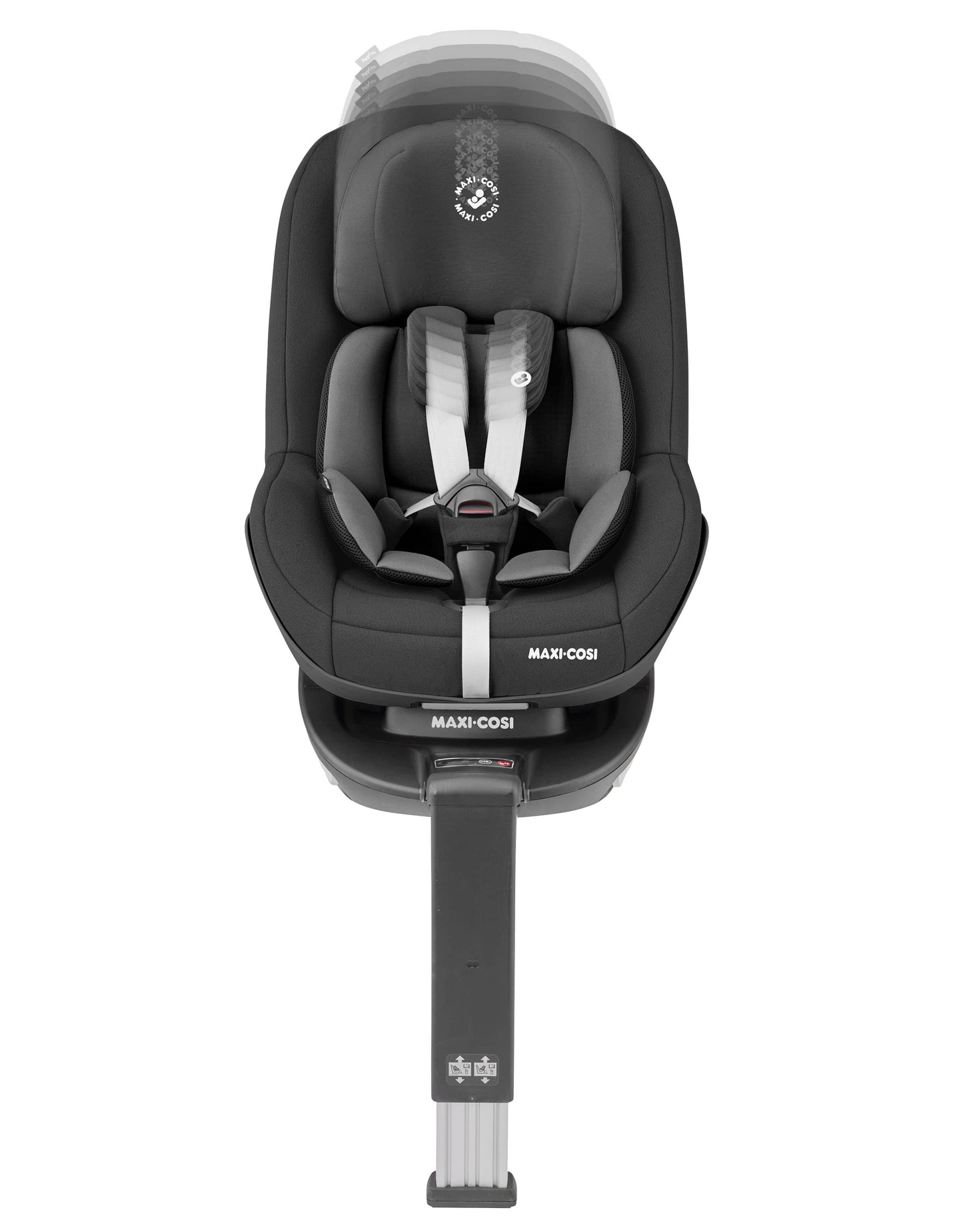 Maxi Cosi Pebble Pro, Pearl Pro 2 & FamilyFix Base Bundle - Black