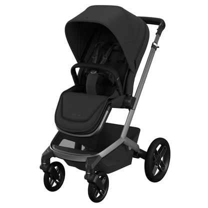 Maxi Cosi Fame (10 Piece) Ultimate Family Travel System -  Black Onyx