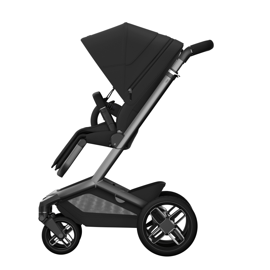 Maxi Cosi Fame (10 Piece) Premium Family Travel System -  Black Onyx