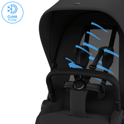 Maxi Cosi Fame (10 Piece) Ultimate Family Travel System -  Black Onyx