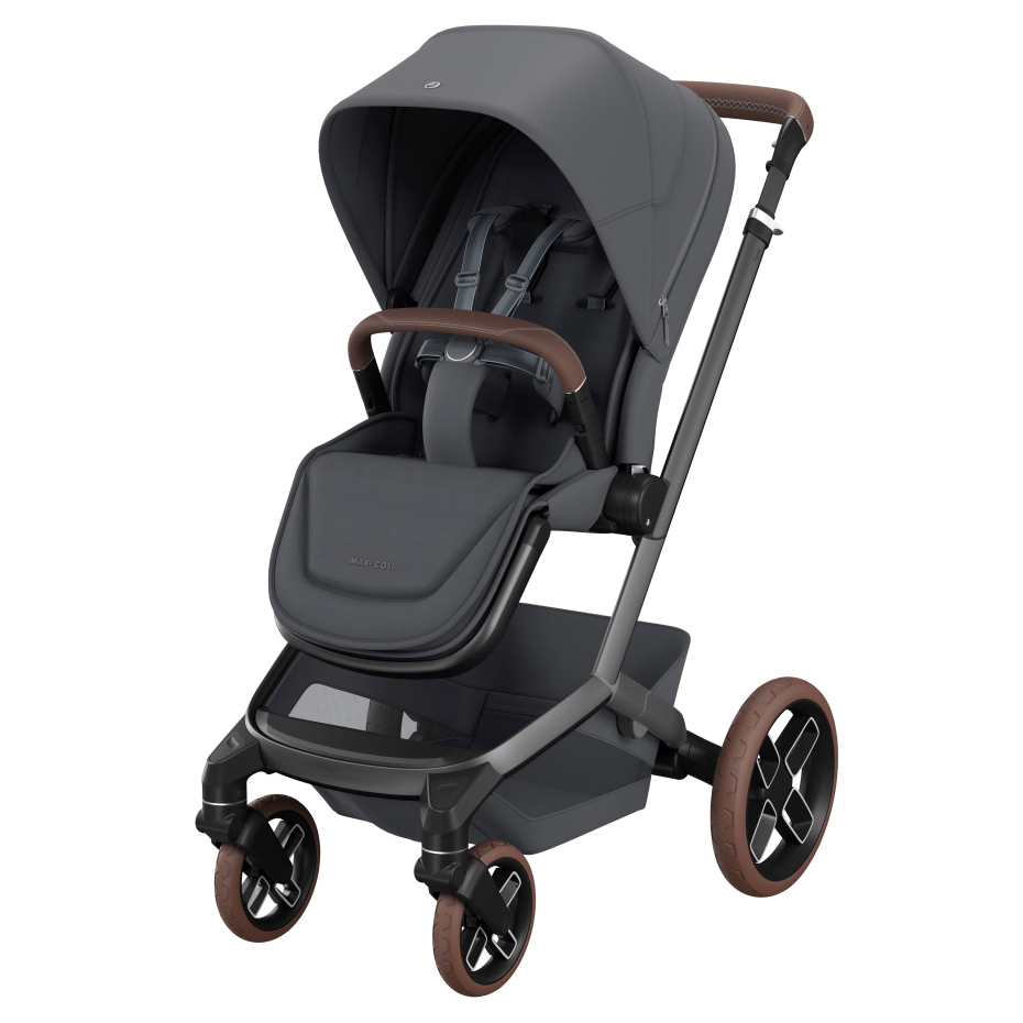 Maxi Cosi Fame (10 Piece) Premium Family Travel System - Moon Graphite