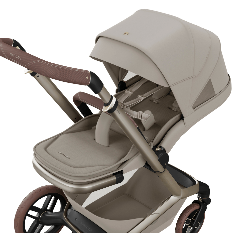 Maxi Cosi Fame (10 Piece) Ultimate Family Travel System - Sapphire Sand