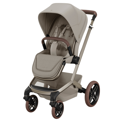 Maxi Cosi Fame (10 Piece) Premium Family Travel System - Sapphire Sand