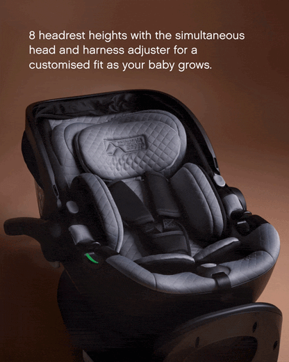 Mountain Buggy Nest i-Size Car Seat with Base - Black