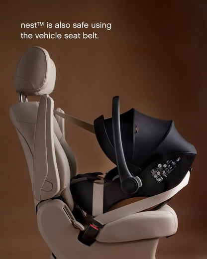 Mountain Buggy Nest i-Size Car Seat with Base - Black