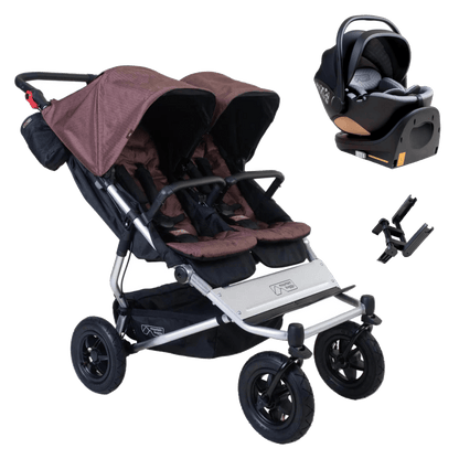 Mountain Buggy Duet Car Seat Bundle - Mustang