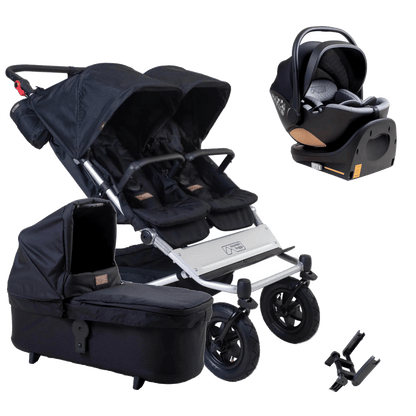 Mountain Buggy Duet (Nest) Travel System - Caviar