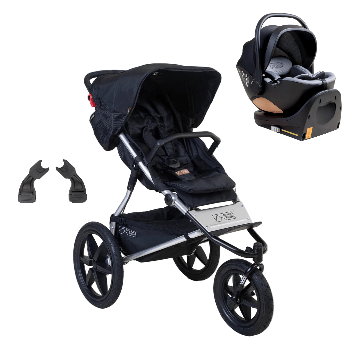Mountain Buggy Terrain Car Seat Bundle - Onyx