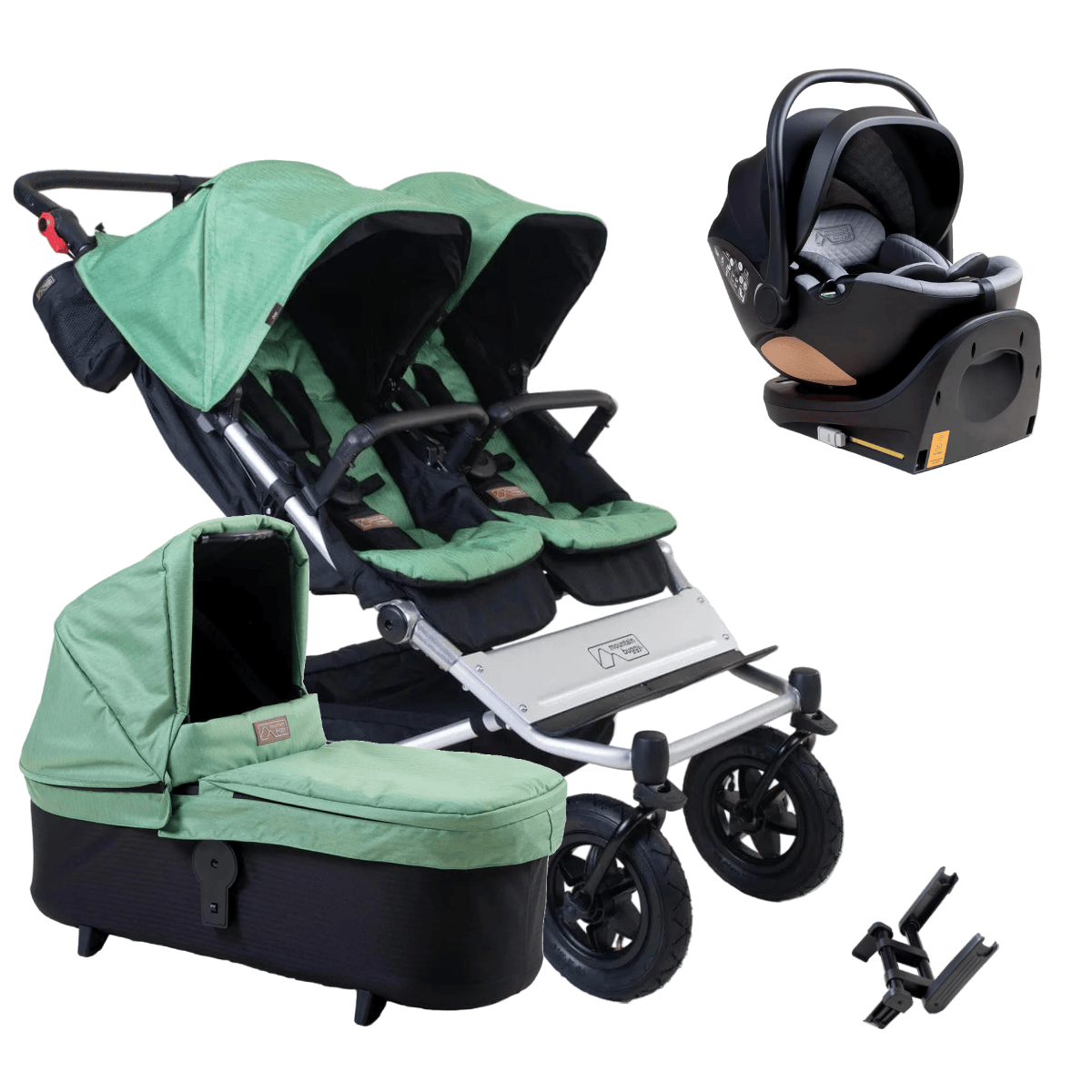 Mountain Buggy Duet (Nest) Travel System - Matcha
