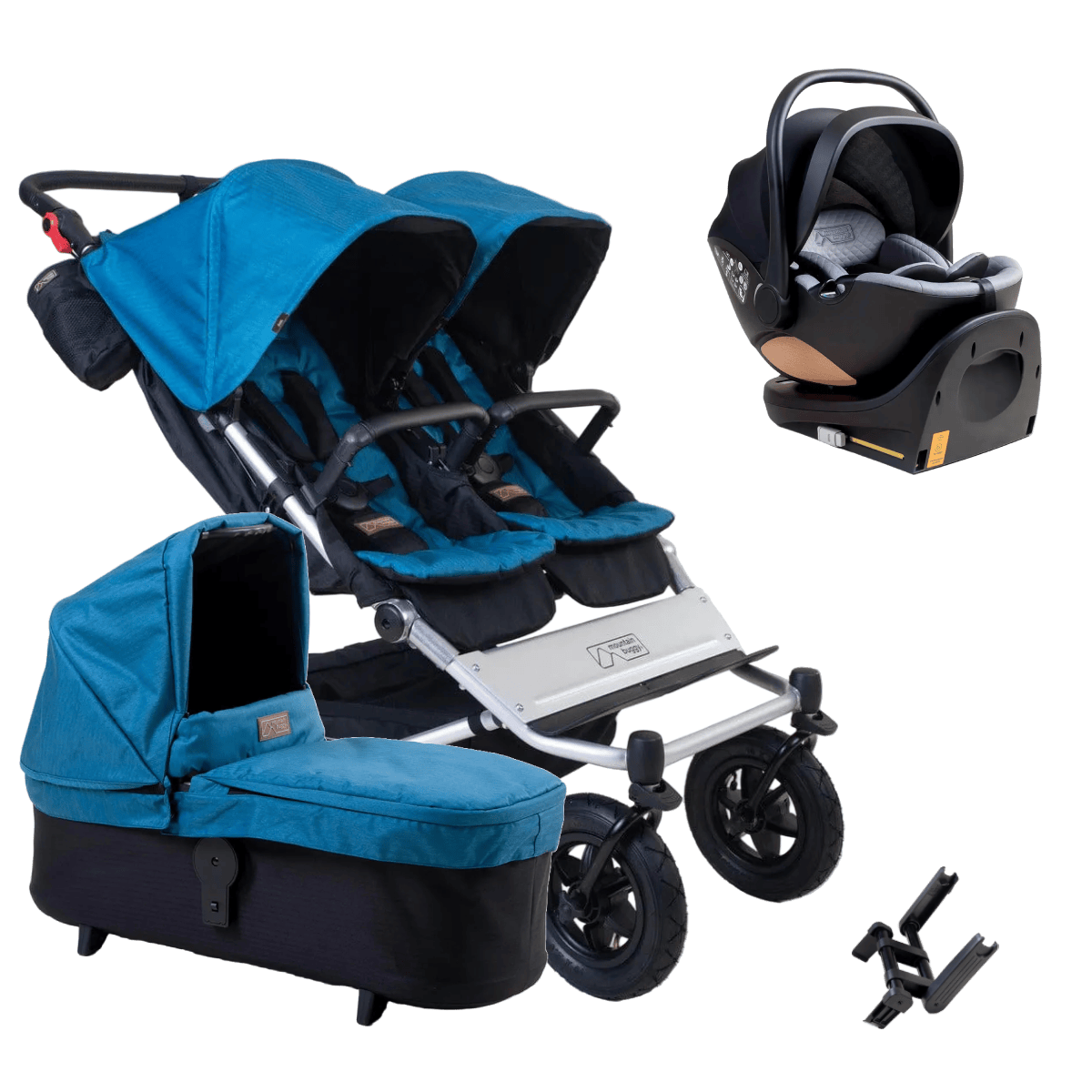 Mountain Buggy Duet (Nest) Travel System - Ocean