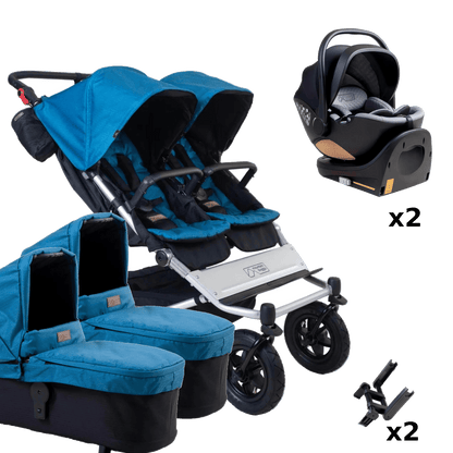 Mountain Buggy Duet (Nest) Twin Travel System - Ocean