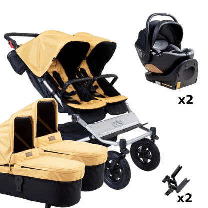 Mountain Buggy Duet (Nest) Twin Travel System - Solare