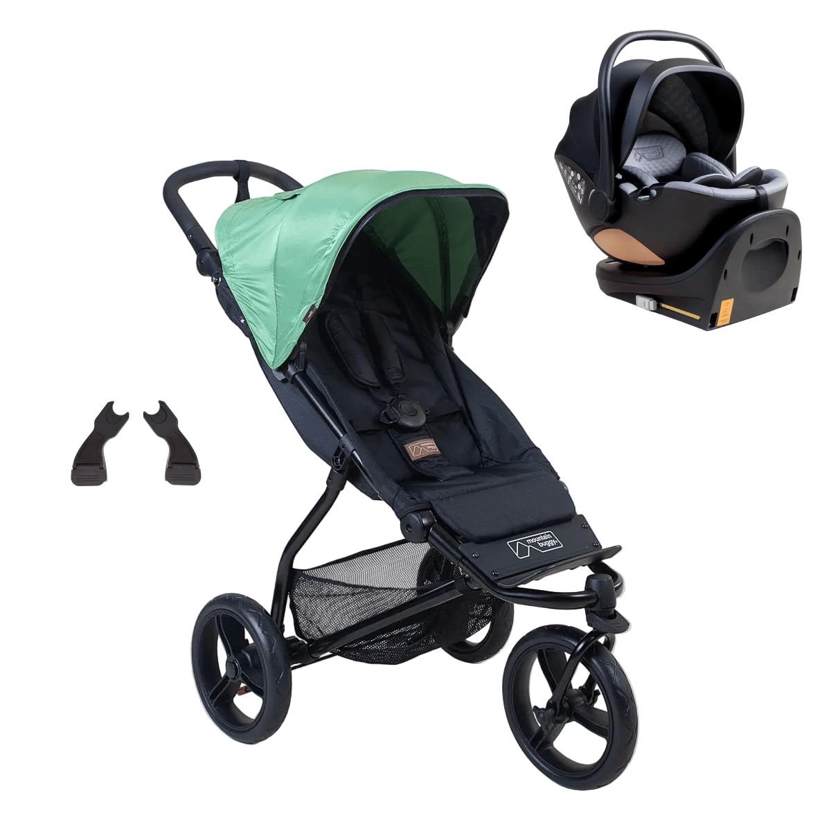 Mountain Buggy Swift Car Seat Bundle - Matcha