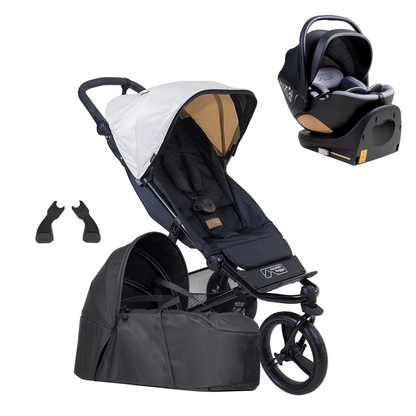 Mountain Buggy Swift (Nest) Travel System - Ivory