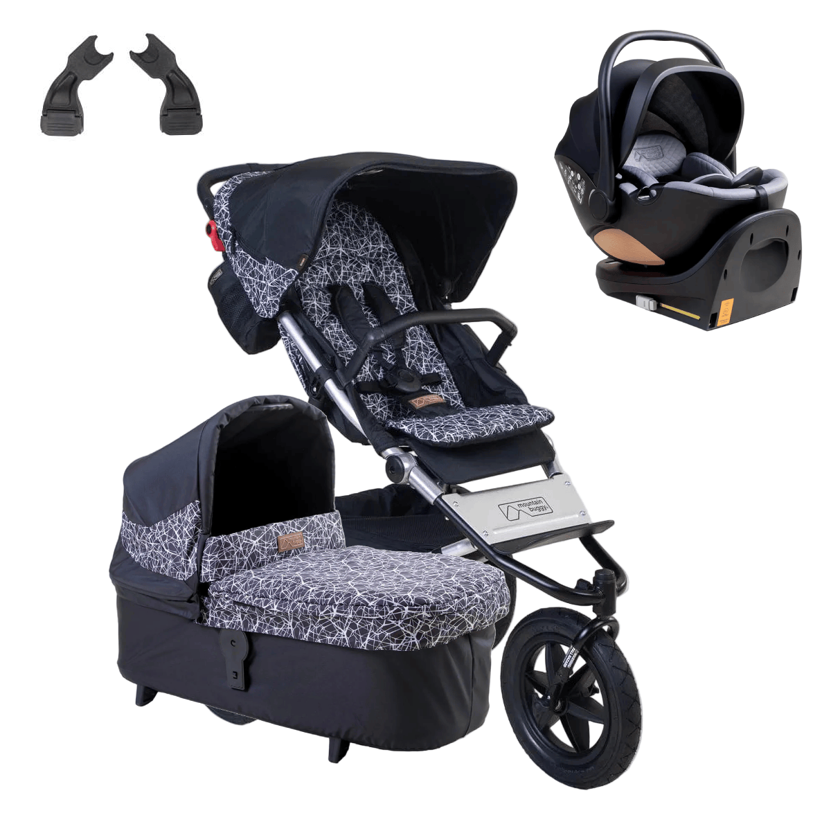 Mountain Buggy Terrain (Nest) Travel System - Graphite