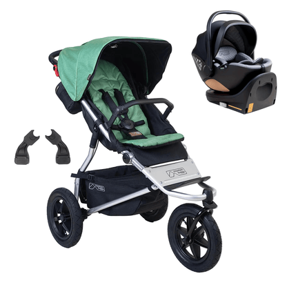 Mountain Buggy Urban Jungle Car Seat Bundle - Matcha