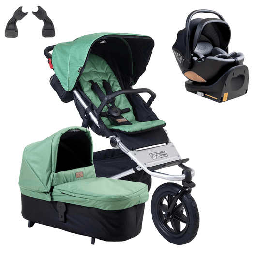 Mountain Buggy Urban Jungle (Nest) Travel System - Matcha