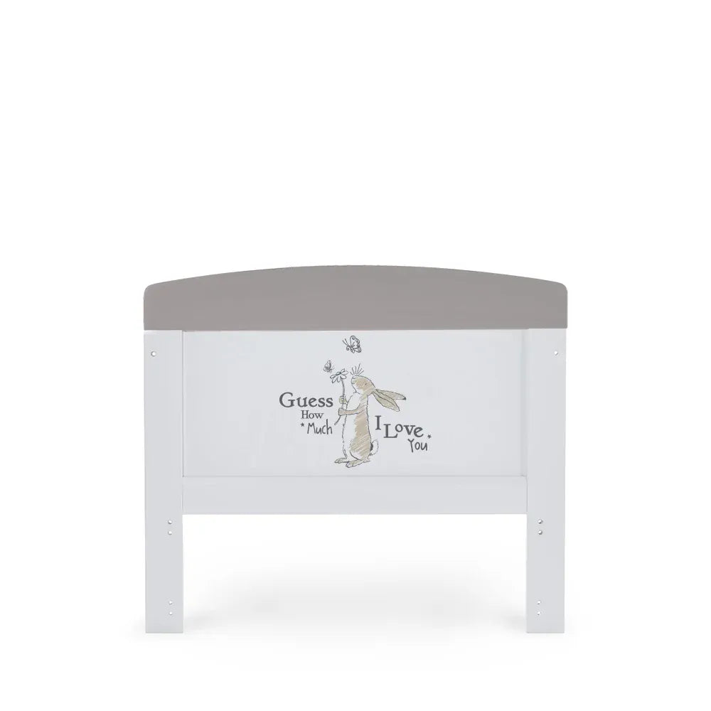 OBaby Grace Inspire Cot Bed - Guess How Much I Love You, Scribble