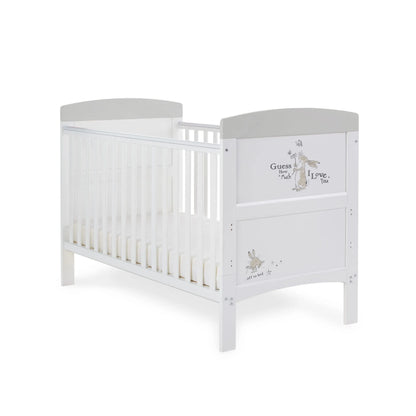 OBaby Grace Inspire Cot Bed - Guess How Much I Love You, Scribble