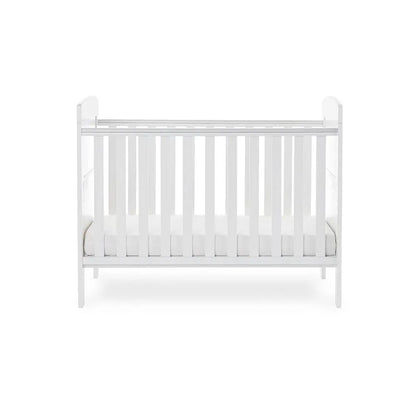 Obaby Grace Mini Cot Bed - White