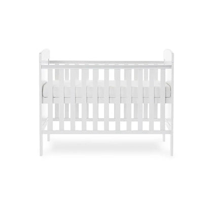 Obaby Grace Mini Cot Bed - White