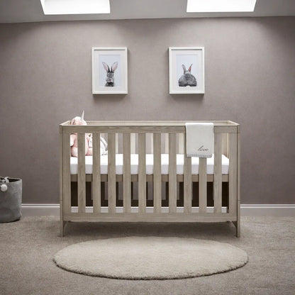 Obaby Nika Cot Bed - Grey Wash