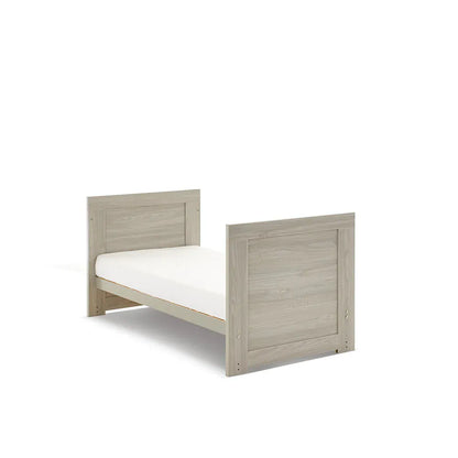 Obaby Nika Cot Bed - Grey Wash with White