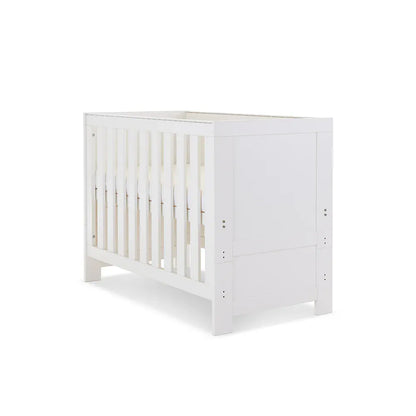 Obaby Nika Cot Bed - White Wash