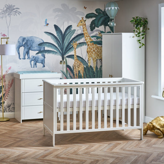 OBaby Evie (3 Piece) Room Set - White