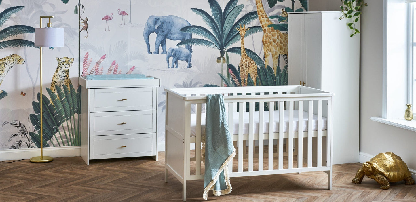 OBaby Evie (3 Piece) Room Set - White