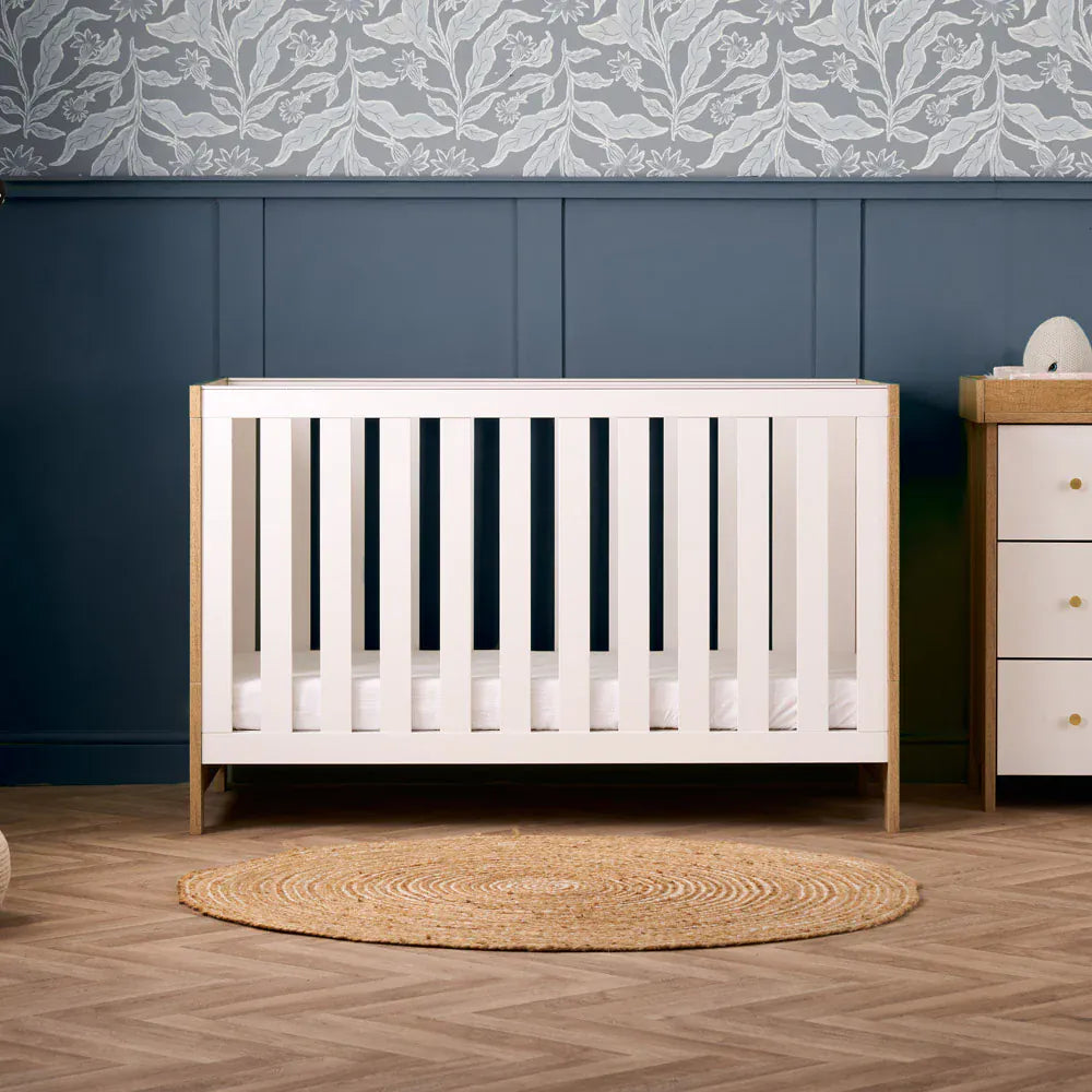 Obaby Nika (3 Piece) Room Set - Oak & White