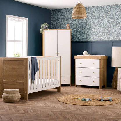 Obaby Nika (3 Piece) Room Set - Oak & White