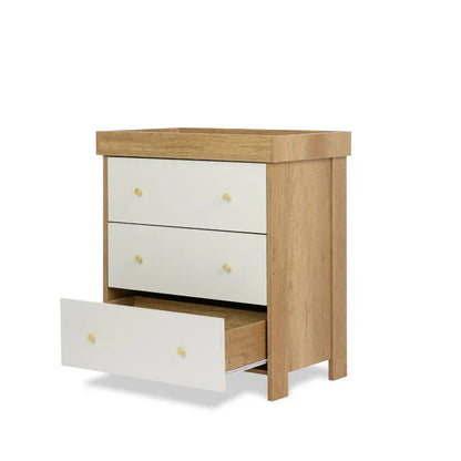 Obaby Nika (3 Piece) Room Set - Oak & White