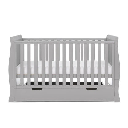 Obaby Stamford Classic Sleigh (2 Piece) Room Set - Warm Grey