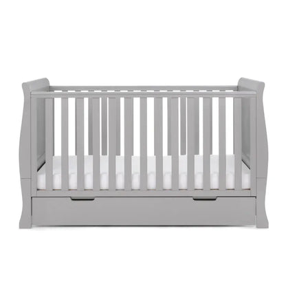 Obaby Stamford Classic Sleigh (2 Piece) Room Set - Warm Grey
